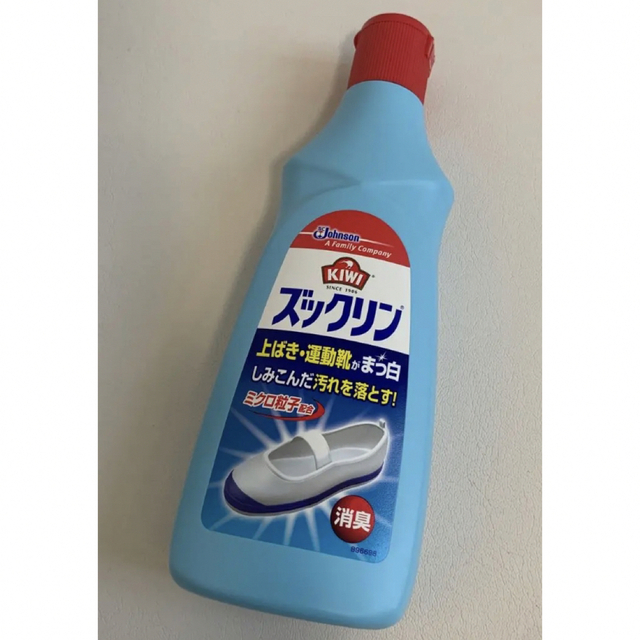 Johnson's(ジョンソン)の新品　靴専用洗剤　ズックリン　一本 インテリア/住まい/日用品の日用品/生活雑貨/旅行(洗剤/柔軟剤)の商品写真