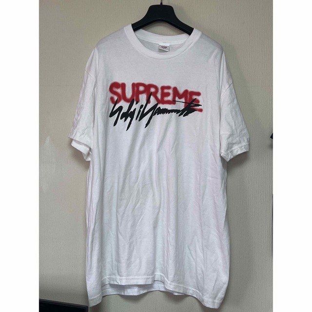 メンズSupreme yohji yamamoto tee 白　L