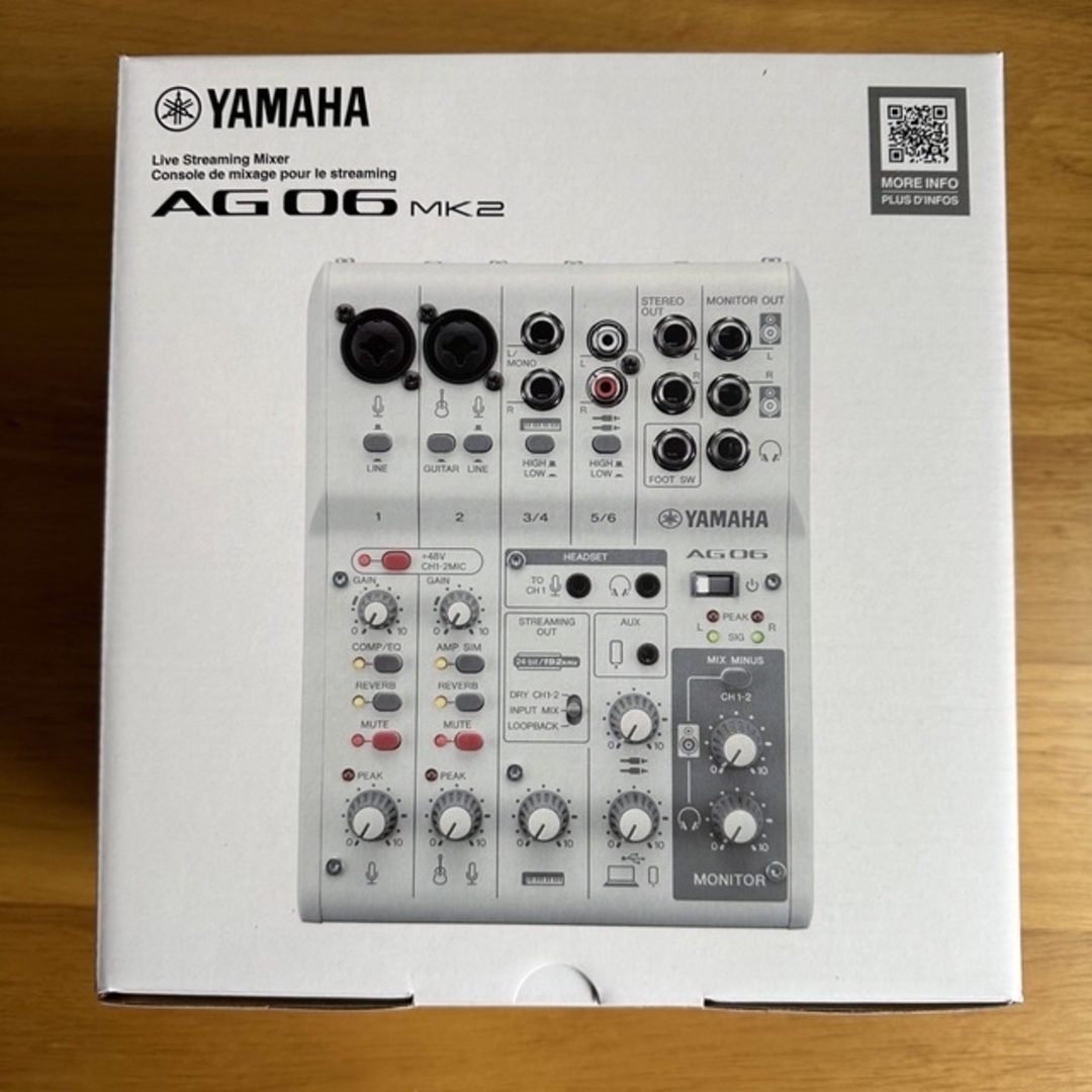 営業 YAMAHA AG06MK2 ブラック 未使用品 ecodieselcolombiasa.com