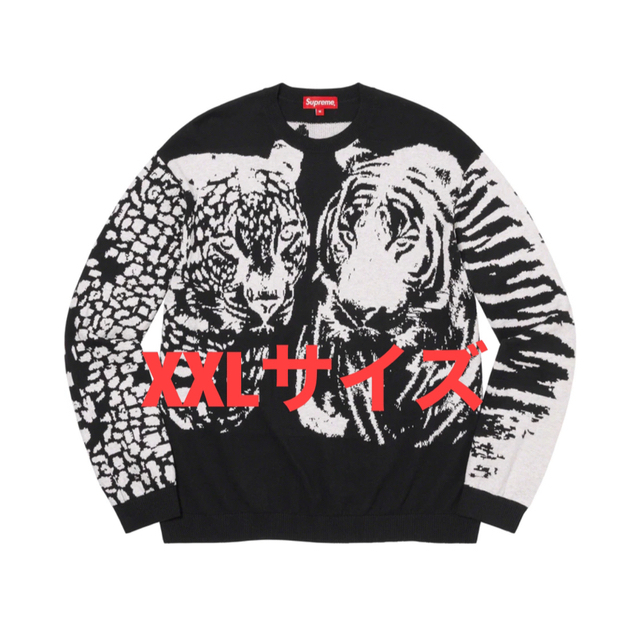 Supreme(シュプリーム)のsupreme Big Cats Jacquard L/S Top   メンズのトップス(Tシャツ/カットソー(七分/長袖))の商品写真