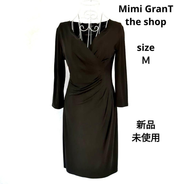 Mimi GranT the shop 七分袖ロングワンピース ドレスワンピース 