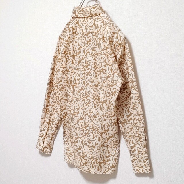上品】 美品 希少 ポールスミス ロンドン 総柄 長袖 シャツ シャツ