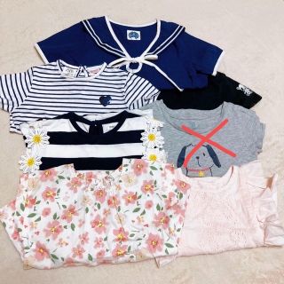 ベビーギャップ(babyGAP)のTシャツ　半袖　女の子　80cm まとめ売り　6枚(Ｔシャツ)