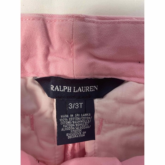 Ralph Lauren(ラルフローレン)のラルフローレン 3T ショートパンツ キッズ/ベビー/マタニティのキッズ服女の子用(90cm~)(パンツ/スパッツ)の商品写真