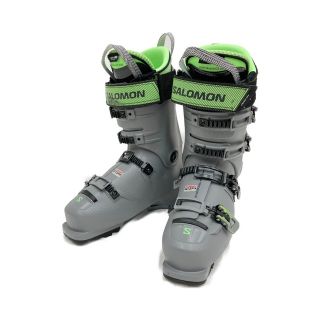 サロモン(SALOMON)の〇〇SALOMON サロモン S/PRO ALPHA エスプロ アルファ120 スキーブーツ 22-23モデル グレー x グリーン ソールサイズ314ｍｍ 27-27.5cm(その他)