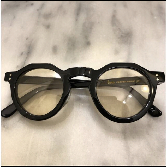 Oliver Peoples(オリバーピープルズ)のLesca lunetier Vintage 1964  レスカ　6mm メンズのファッション小物(サングラス/メガネ)の商品写真