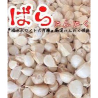 激うま！☆青森県産福地ホワイト六片☆ 950g にんにくバラ　S~M(野菜)