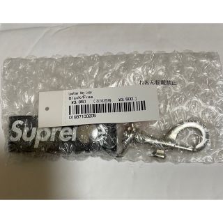 Supreme - Supreme Leather Key Loop レザーキーループ BLACKの通販 by