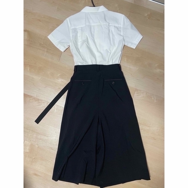 値下げ不可 Sacai suiting mix dress-