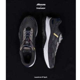 ミズノ(MIZUNO)のGRAPHPAPER × MIZUNO ウェーブライダー ベータ 27cm(スニーカー)