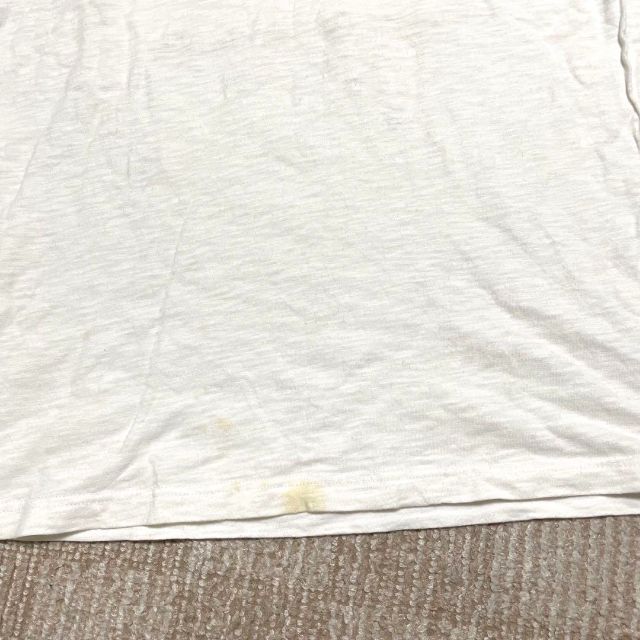 PIKO(ピコ)の2376 訳ありPIKO 半袖 メンズ M カットソー プリント ホワイト 白 メンズのトップス(Tシャツ/カットソー(七分/長袖))の商品写真
