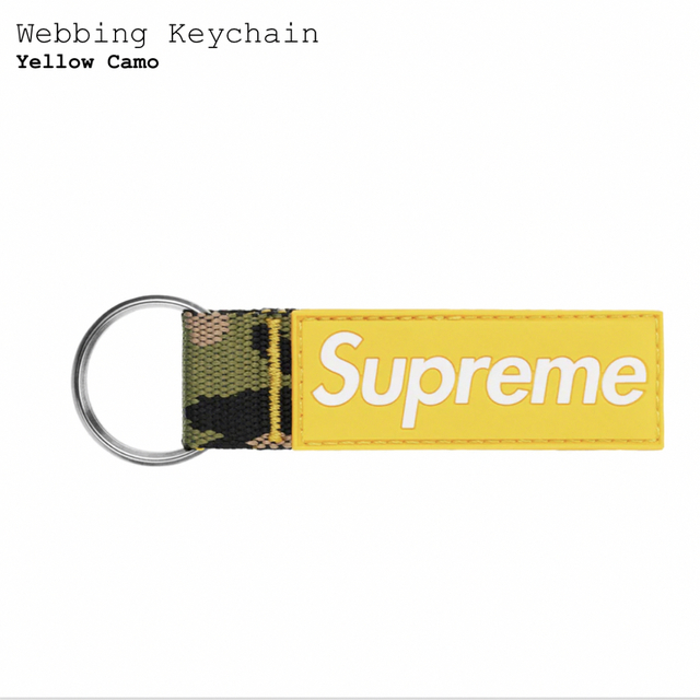 Supreme(シュプリーム)のSupreme webbing keychain シュプリーム キーチェーン メンズのファッション小物(キーホルダー)の商品写真