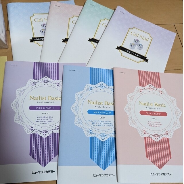本ジェルネイル検定用DVDと参考書 - fulfillmentcentre.com.ua
