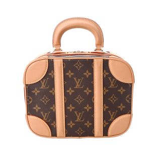 ルイヴィトン(LOUIS VUITTON)のルイヴィトン モノグラム ヴァリゼット ハンドバッグ ブラウン(ハンドバッグ)