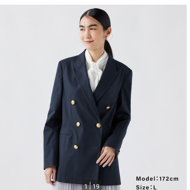 PLST - 【専用】PLSTコットンブレンドオックス ダブルジャケットの通販