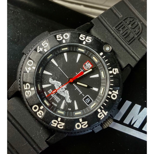 未使用luminox JAPAN限定300本JMSDFdolphin完動品-