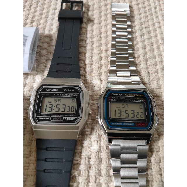 CASIO(カシオ)の【45406様専用】【新品未使用】CASIO チープカシオ　帝王2本セット レディースのファッション小物(腕時計)の商品写真