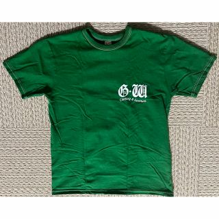 フラットヘッド(THE FLAT HEAD)のTHE FLAT HEAD フラットヘッド Tシャツ サイズ38 緑 古着 中古(Tシャツ/カットソー(半袖/袖なし))