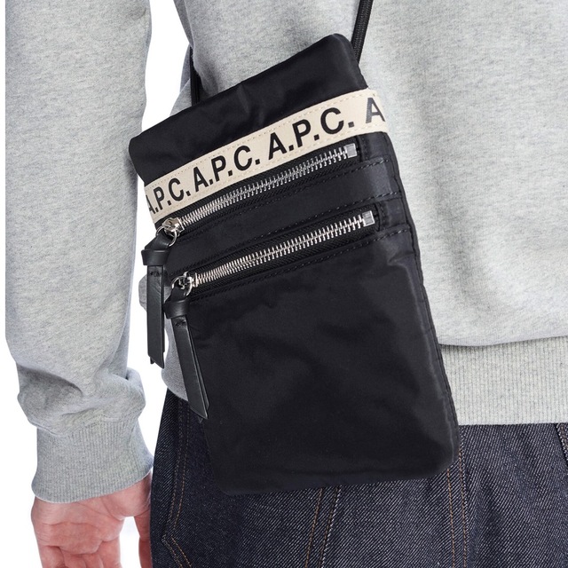 A.P.C.】NECK POUCH REPEAT ネック リピート ポーチ-