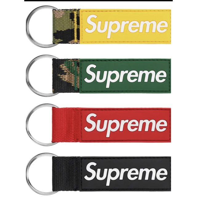 Supreme(シュプリーム)のSupreme Webbing Keychain 4色セット supreme メンズのファッション小物(キーホルダー)の商品写真