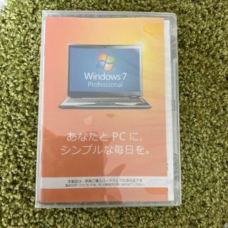 マイクロソフト(Microsoft)のWindows7 Professional 64ビット版　プロダクトキー付(PCパーツ)