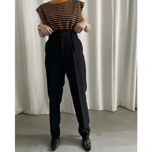 ameri vintage NOTCH TAPERED PANTS