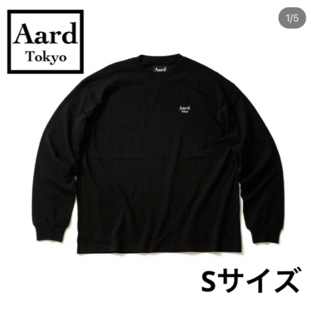 D Aard Tokyo Label Tee 長袖 Tシャツ ロンT ブラック