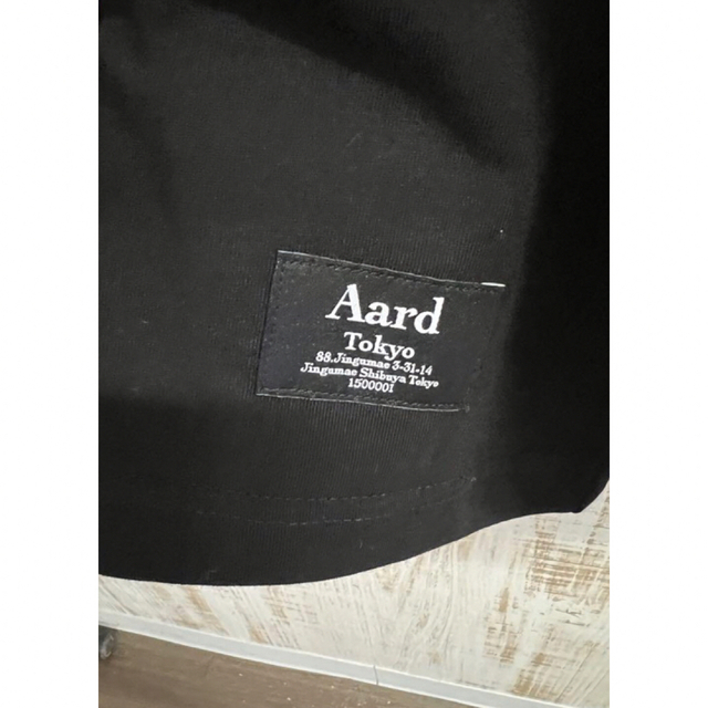 D Aard Tokyo Label Tee 長袖 Tシャツ ロンT ブラック 3