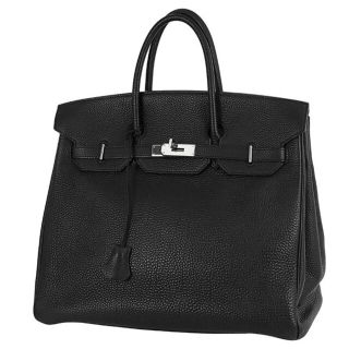 エルメス(Hermes)のエルメス オータクロア ハンドバッグ トートバッグ 美品 トゴ 黒 h-c289(トートバッグ)