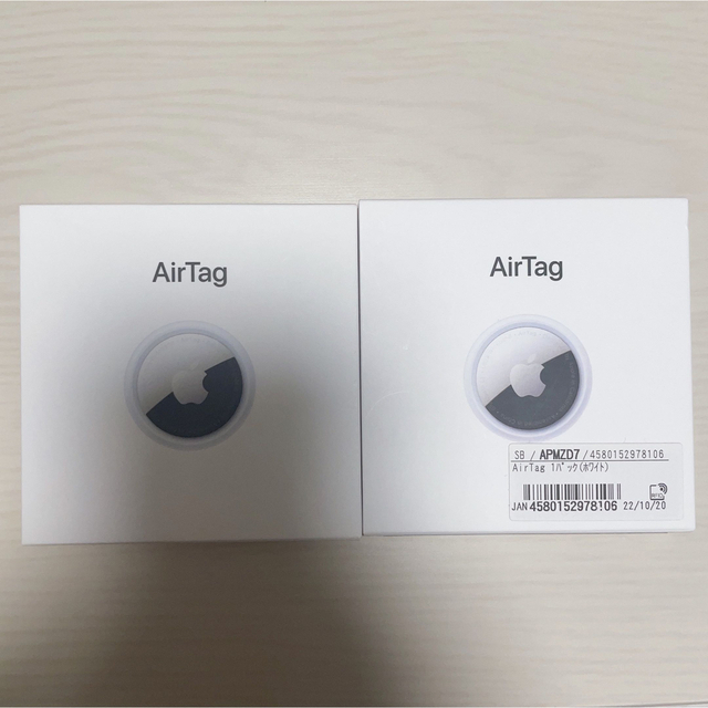 Apple(アップル)のApple AirTag MX532ZP/A 空き箱 スマホ/家電/カメラのスマホアクセサリー(その他)の商品写真