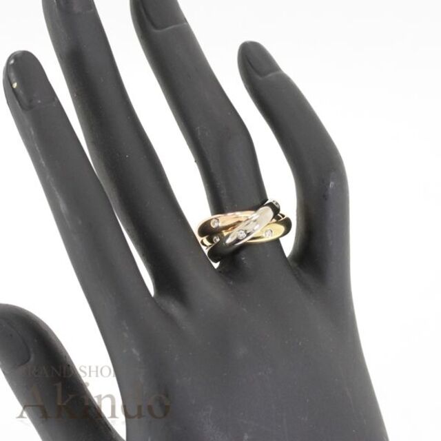 Cartier - カルティエ リング トリニティ クラシック 15P ダイヤモンド