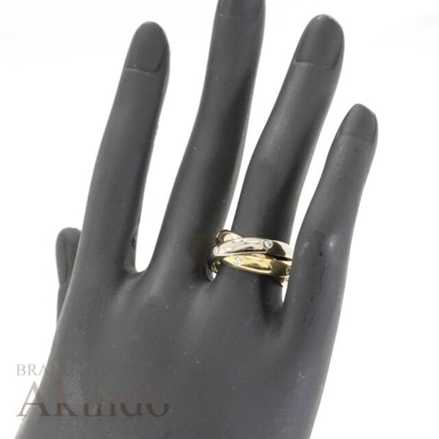 Cartier - カルティエ リング トリニティ クラシック 15P ダイヤモンド