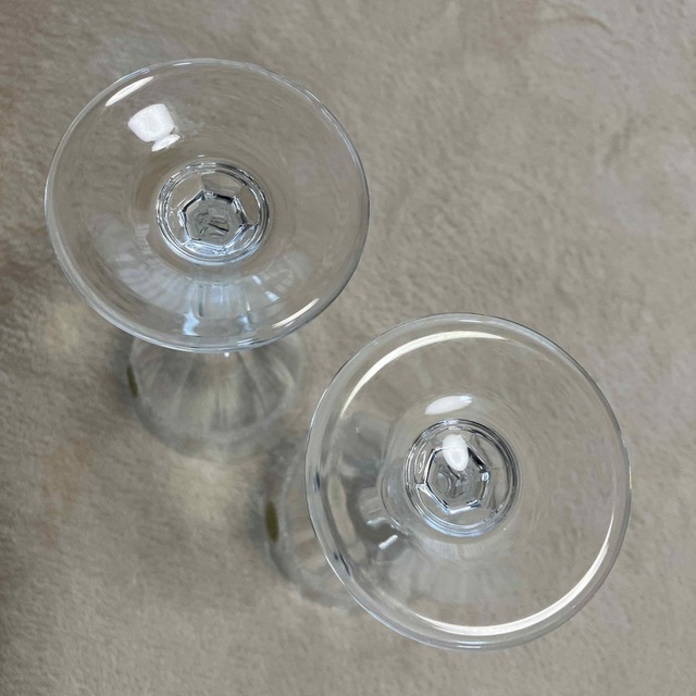 Cristal D'Arques(クリスタルダルク)のクリスタルダルク ( CRISTAL DARQUES ) ペアグラス  インテリア/住まい/日用品のキッチン/食器(グラス/カップ)の商品写真
