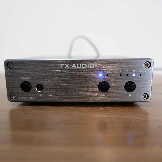 FX AUDIO LS-02Jリモコン対応オーディオセレクター [美品]