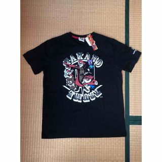 鷹の爪　メンズTシャツ　Lサイズ　黒　しまむら　フロッグマン(その他)