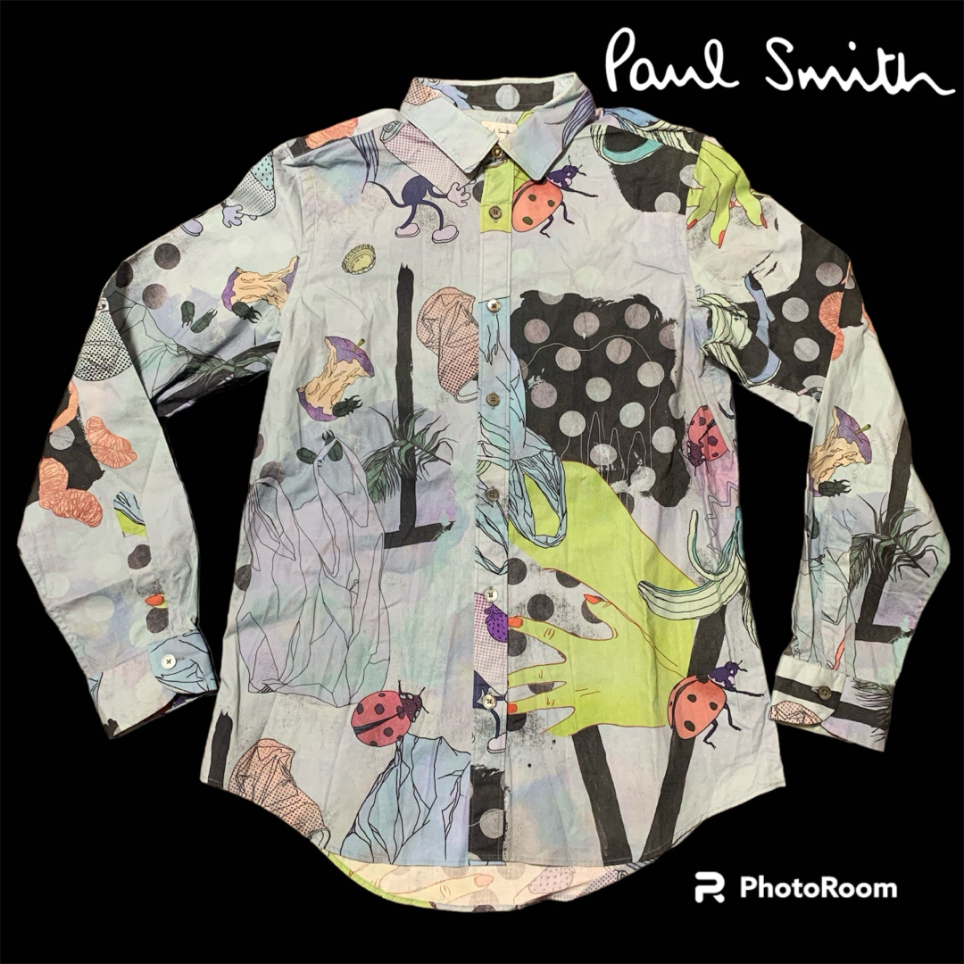 Paul Smith ポールスミス総柄シャツ てんとう虫