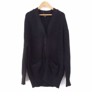Drawer - 美品 Drawer ドゥロワー ニット カーディガン 1点 ブラック