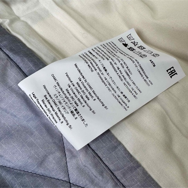 OAMC - 新品 OAMC 22SS Combat liner, Storm Grey Mの通販 by YSBraku