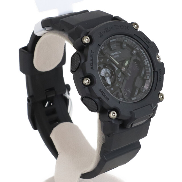 CASIO　カシオ　G-SHOCK　ジーショック　2200シリーズ　GA-2200BB-1AJF　クオーツ　アナログ　デジタル　ラバー　ブラック　メンズ　腕時計松前R56号店