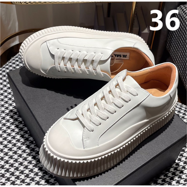 JIL SANDER プラットフォームスニーカー ブランド品専門の www.toyotec.com