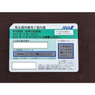 エーエヌエー(ゼンニッポンクウユ)(ANA(全日本空輸))のANA 株主優待券 1枚(その他)