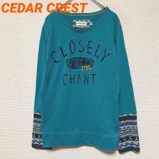 セダークレスト(CEDAR CREST)の2393 セダークレスト オシャレカットソー トップス 個性的 かわいい(Tシャツ(長袖/七分))