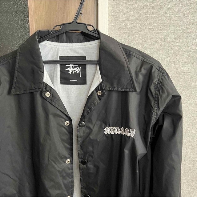 STUSSY(ステューシー)のstussy マウンテンパーカー　ブラック メンズのジャケット/アウター(マウンテンパーカー)の商品写真