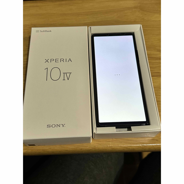 Xperia - Xperia 10 IV ブラック 128 GB Softbank 新品同様の通販 by