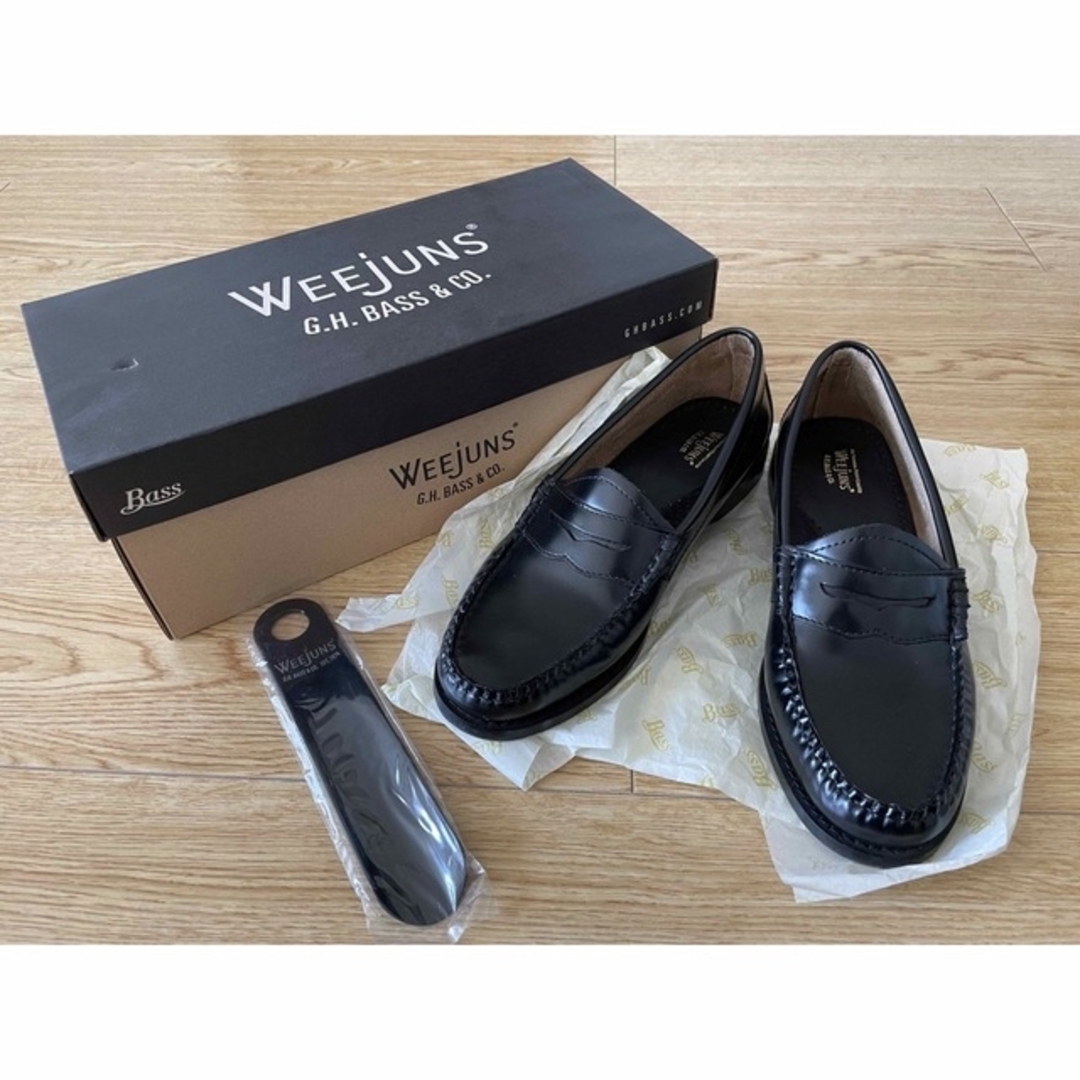 G.H.BASS WEEJUNS ジーエイチバス ペニー ローファー ブラック 新作