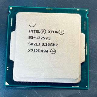 ★動作確認済み★ Intel SkyLake Xeon E3-1225V5(PCパーツ)