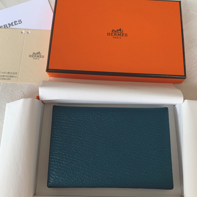 Hermes(エルメス)のHERMES エルメス　カルヴィ　カードケース レディースのファッション小物(名刺入れ/定期入れ)の商品写真