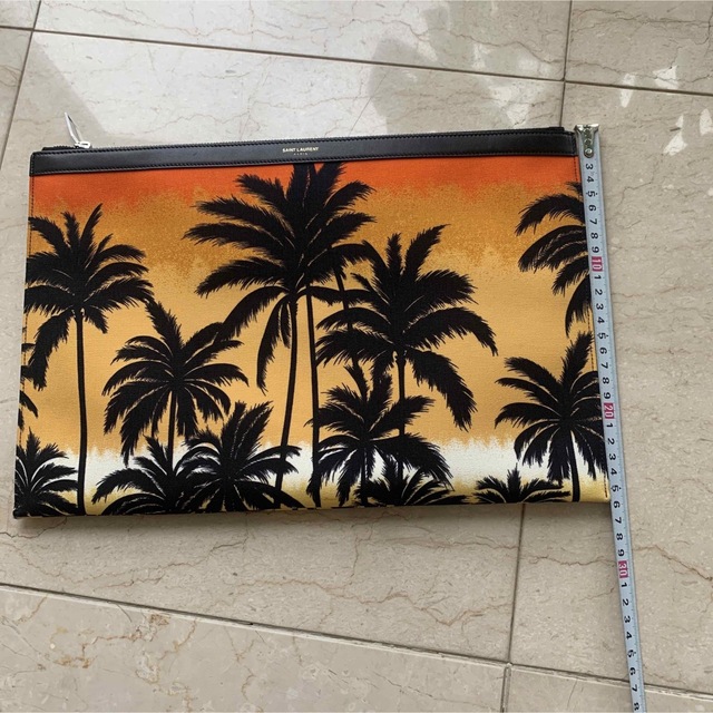 SAINT LAURENT サンローラン クラッチバック パームツリー