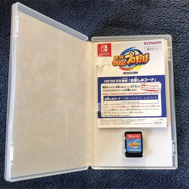Nintendo Switch(ニンテンドースイッチ)の実況パワフルプロ野球 Switch エンタメ/ホビーのゲームソフト/ゲーム機本体(家庭用ゲームソフト)の商品写真