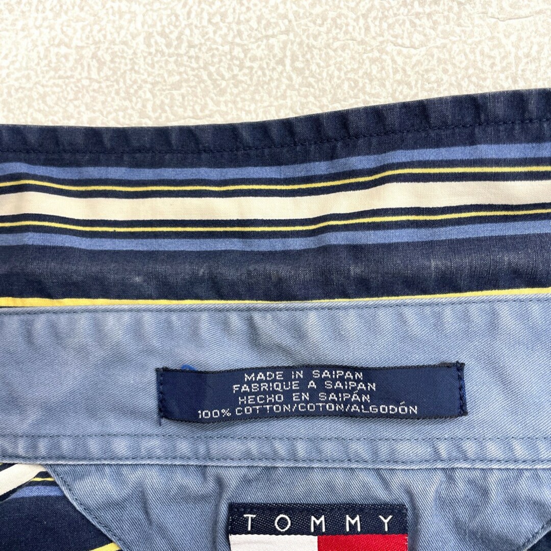 90's US古着 SAIPAN製 トミー ヒルフィガー TOMMY HILFIGER ボタン